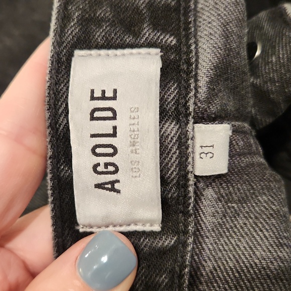 AGOLDE Wyman Low-rise vintage Straight-Leg Jeans size 31! New with tags! - Picture 6 of 13